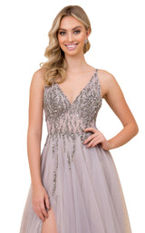 7 of 12 Nox Anabel J324 Dress Gray