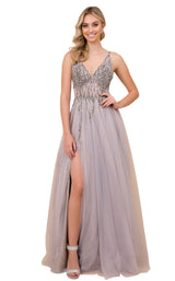 1 of 12 Nox Anabel J324 Dress Gray