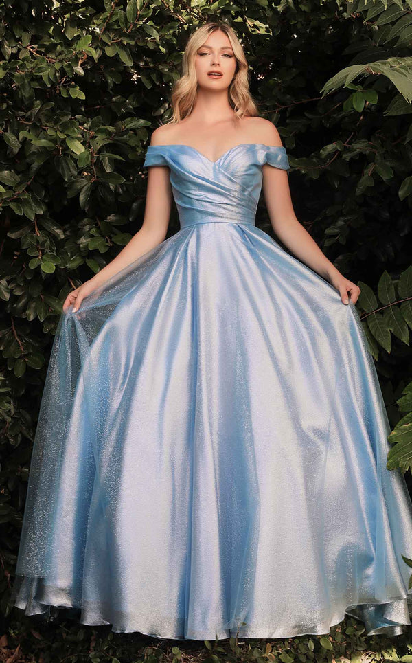 Cinderella Divine J823 Dress Paris-Blue