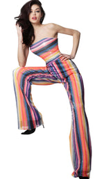 1 of 4 Jovani 1075 Multi