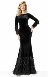 1 of 6 Jovani 1085 Dress Black