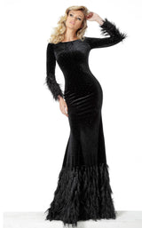 3 of 6 Jovani 1085 Dress Black