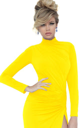 9 of 13 Jovani 1706 Yellow