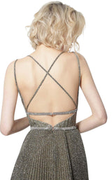 4 of 4 Jovani 2083 Antique-Gold