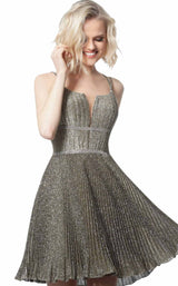 1 of 4 Jovani 2083 Antique-Gold