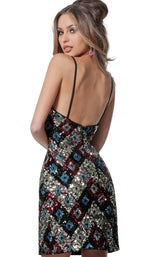 2 of 4 Jovani 2108 Multi