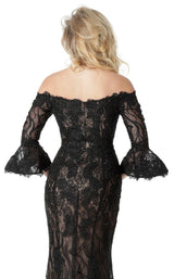 4 of 6 Jovani 2240 Black Nude