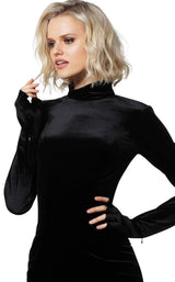 3 of 4 Jovani 3043 Black