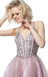 3 of 4 Jovani 3627 Rose-Ombre