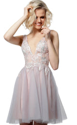 1 of 4 Jovani 3939 Blush