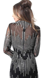 4 of 4 Jovani 3964 Black