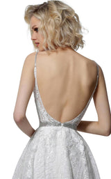 4 of 4 Jovani 3967 Off-White