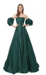7 of 8 Jovani 3986 Green