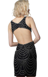 2 of 4 Jovani 4300 Navy