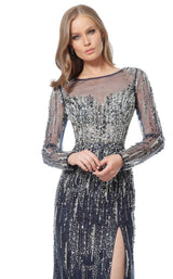 2 of 4 Jovani 51548 Dress Navy