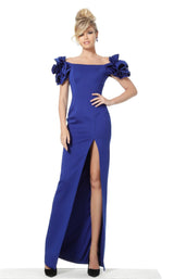 3 of 22 Jovani 54913 Dress Deep Royal
