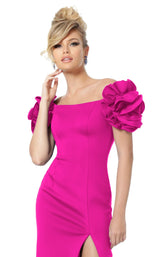 10 of 22 Jovani 54913 Fuchsia
