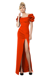 15 of 22 Jovani 54913 Orange