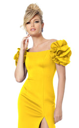 20 of 22 Jovani 54913 Yellow