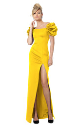 19 of 22 Jovani 54913 Yellow