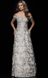 2 of 2 Jovani 57037 Champagne