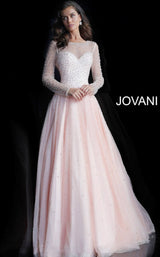 1 of 2 Jovani 61118 Blush