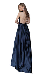 5 of 6 Jovani 61203 Dress Navy