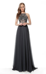 1 of 10 Jovani 62391 Dress Charcoal
