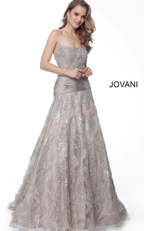 Jovani 62832 Taupe