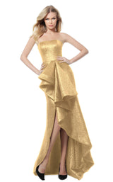 5 of 6 Jovani 64140 Gold