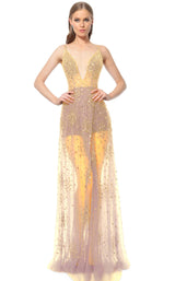 5 of 6 Jovani 65259 Rose Gold