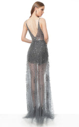 3 of 6 Jovani 65259 Dress Gunmetal