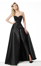 1 of 8 Jovani 66082 Dress Black
