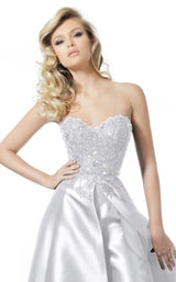8 of 8 Jovani 66082 Ivory