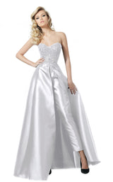 7 of 8 Jovani 66082 Ivory