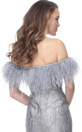 4 of 4 Jovani 66239 Grey