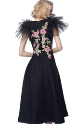 2 of 4 Jovani 66417 Black Multi