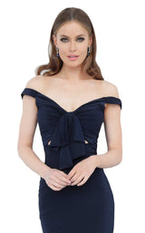2 of 4 Jovani 67380 Dress Navy