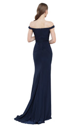 3 of 4 Jovani 67380 Dress Navy