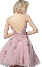2 of 4 Jovani 67573 Pink-Gold