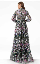 3 of 4 Jovani 68472 Dress Grey Multi