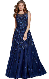 5 of 6 Jovani 48280 Navy