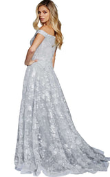 3 of 6 Jovani 52271 Silver