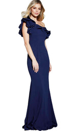 5 of 6 Jovani 54423 Navy