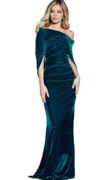 5 of 6 Jovani 61631 Teal