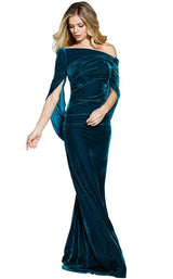 1 of 6 Jovani 61631 Teal