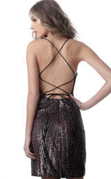 2 of 4 JVN JVN2588 Black Multi