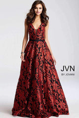 1 of 2 JVN JVN55932 Black/Red