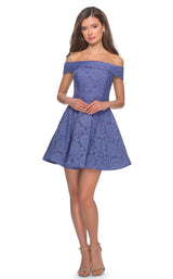 1 of 8 La Femme 28122 Periwinkle