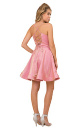 4 of 12 Nox Anabel M689 Dress Mauve